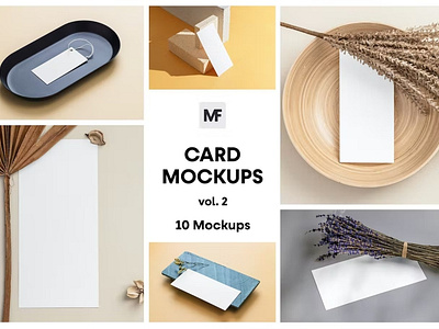 Stationery Business Card Mockups vol.2