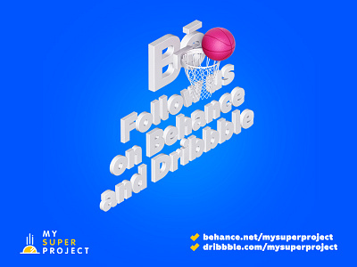 Follow us on Behance and Dribbble!