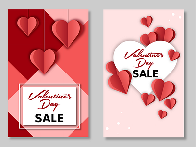 Valentine's Day SALE cards