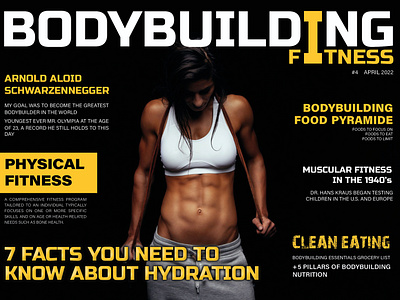 Bodybuilding Journal Facing Page