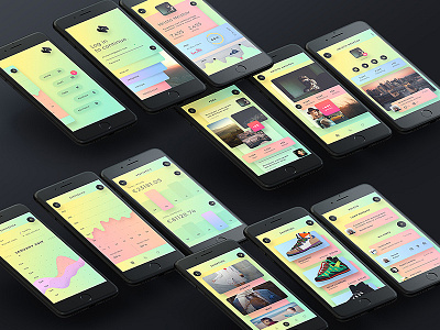 H1 / Free UI Kit (coming soon) app categories free freebie ios mobile photoshop sketch ui uikit ux