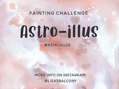 Painting Challenge Astroillus Astro Illus Lisasbalcony
