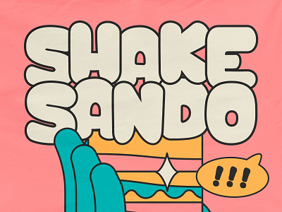 Shake Sando - Logo and Visual Identity