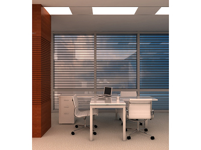 State Oil Fund office 3d adv interior