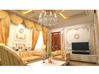 Executive power of Salyan district 3d azerbaijan design interior