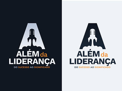 "Além da Liderança" Podcast logo