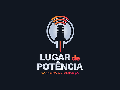 Actual logo for "Lugar de Potência" Podcast