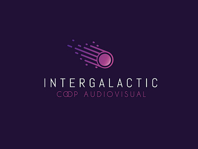 Intergalactic Audiovisual COOP branding logo