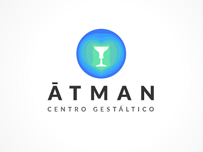 Atman Centro Gestáltico branding logo