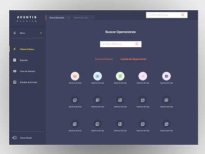 Banking Portal Concept