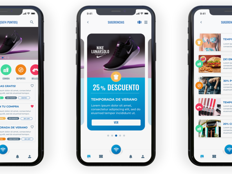 Discounts App - Concept by Gonzalo Vilar on Dribbble