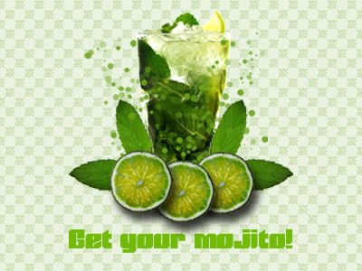 Mojito cocktail mojito