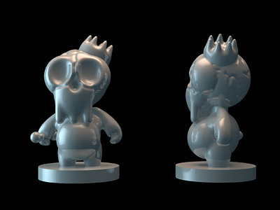 Skull 3D toy concept