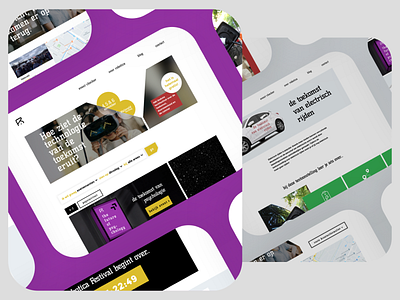 Robotica Festival Website Design branding design dutch festival inspiration interface technology ui ux webdesign