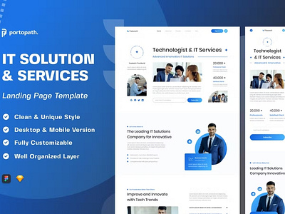 Futurech - IT Solutions & Services Landing Page