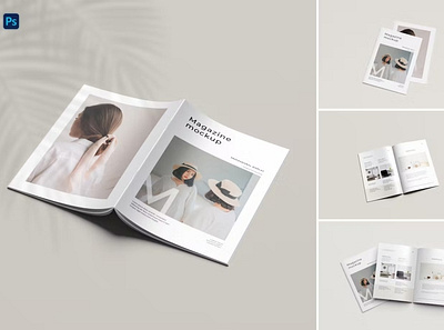 Minimal Brochure Magazine Mockup magazine mockup minimal minimal brochure mockup