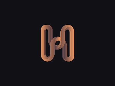 H gradient beautiful design gradient gradient design gradient icon h icon letter logo minimalist symbol typography ui ux