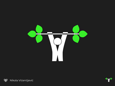 Go fit! branch branding design fitness fitness app fitness logo icon lifting logo minimalist symbol