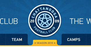 Chattanooga FC din football logo soccer web