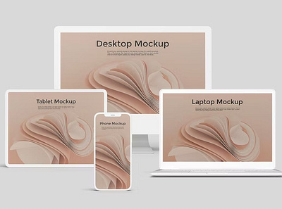 Clay Device Screen Mockup adobe photoshop design mockup mockups photoshop psd psd template template