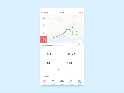 Activity Tracking App / UI Challenge — Week 09