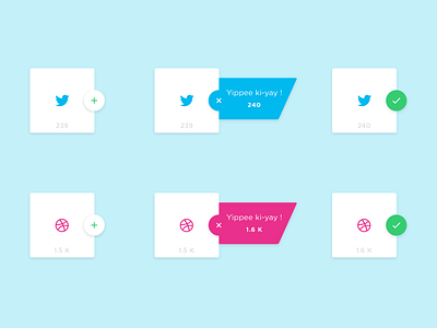 Daily UI #010 - Social Share 010 bruce willis daily ui done dribbble minimal process social share steps twitter ui ux