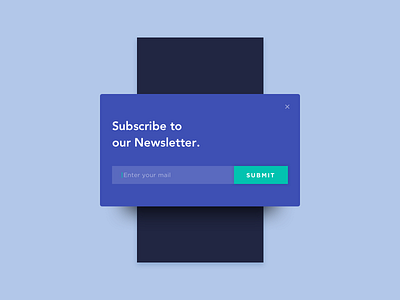 Daily UI #026 - Subscribe 026 app color dailyui form minimal mobile newsletter subscribe ui