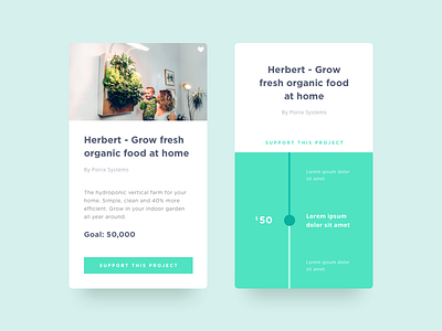 Daily UI #032 - Crowdfunding Campaign