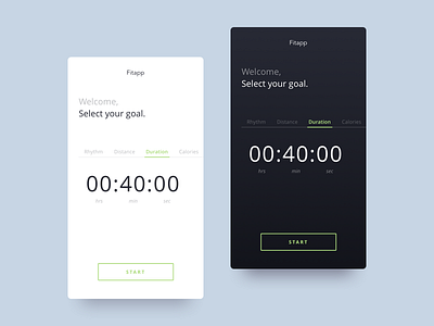 Daily UI #041 - Workout Tracker