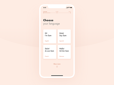 Daily UI #064 - Select User Type