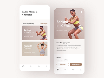 Fitness App Concept