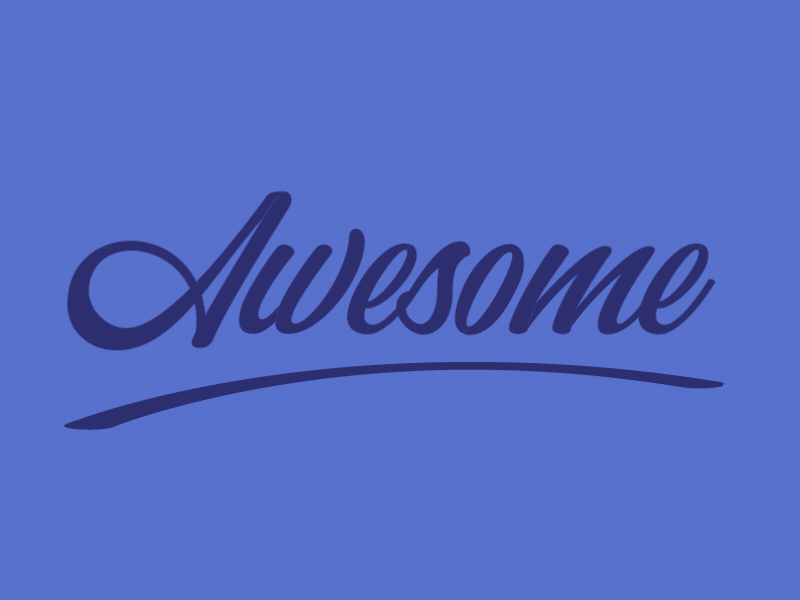 Awesome Animated Type by Katie Powell on Dribbble
