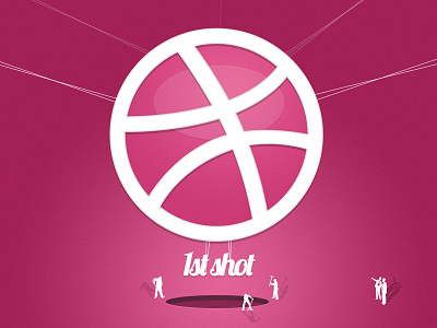 Dribbble 1st Shot 1st shot creative debut design dribbble icon web