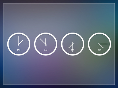Clocks clocks icons web design