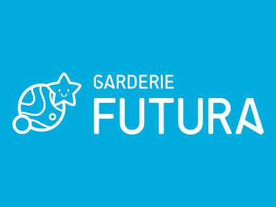 Garderie Futura | Logo concept for a day care branding care day design flat illustration logo minimal vector