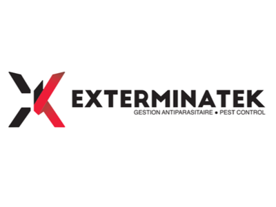 Exterminatek | Logo for a pest control company branding design flat logo minimal pest pest control vector