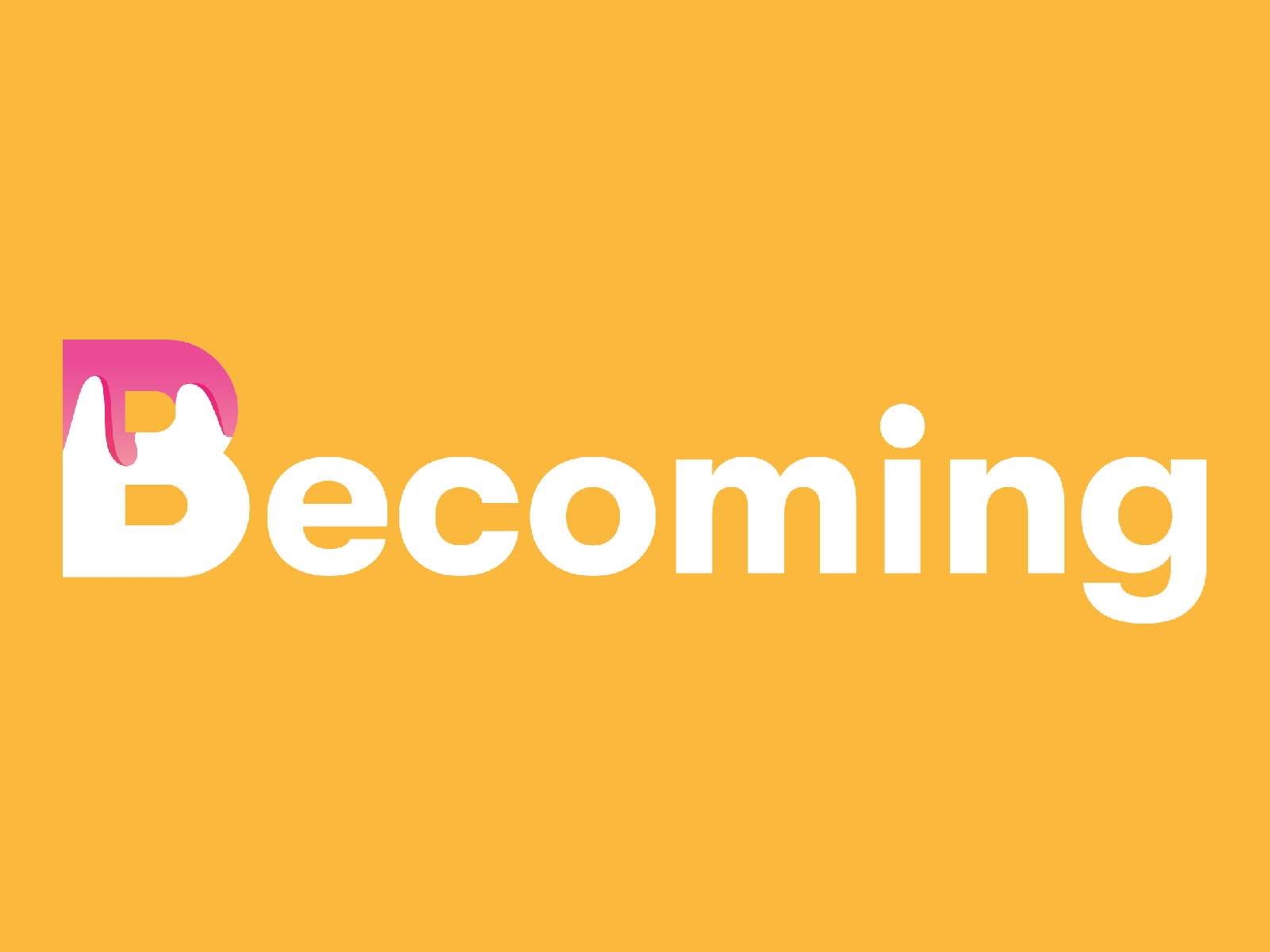 Logo | Becoming by Martin Brousseau on Dribbble