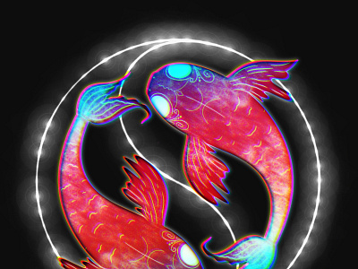 Water Glow design graphic design illustration