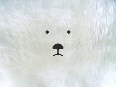 Polar Bear animal bear design eyes fur negative space nuion polar bear safari serious snow