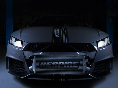 Respire - Intercooler automotive brand identity branding breathing car modification design logo motorsport racing team