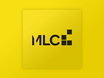 Micro Lens Consulting logo branding business consulting clean design logo yellow