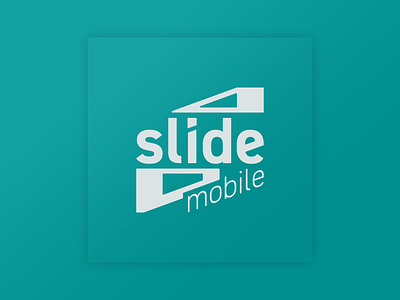 Slide Mobile logo branding design logo mobile provider network