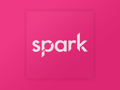 Spark Science Festival logo branding design family festival logo modified type