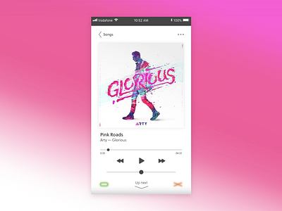 Daily UI 009–Music Player