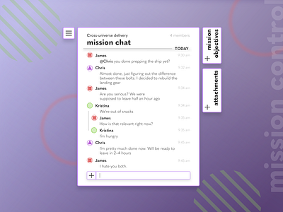 Daily UI 013 Messenger