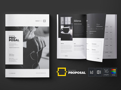 Business Proposal #1 app branding design graphic design illustration logo typography ui ux vector