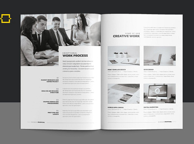 Business Proposal #5 app branding design graphic design illustration logo typography ui ux vector