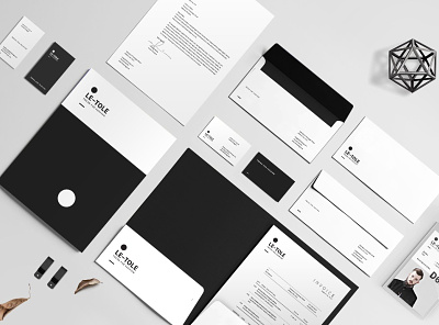 Corporate Identity #1 app branding design graphic design illustration logo typography ui ux vector