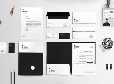 Corporate Identity #8 app branding design graphic design illustration logo typography ui ux vector