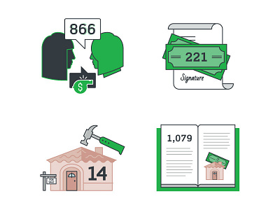 Trellis Annual Report annual report icons real estate